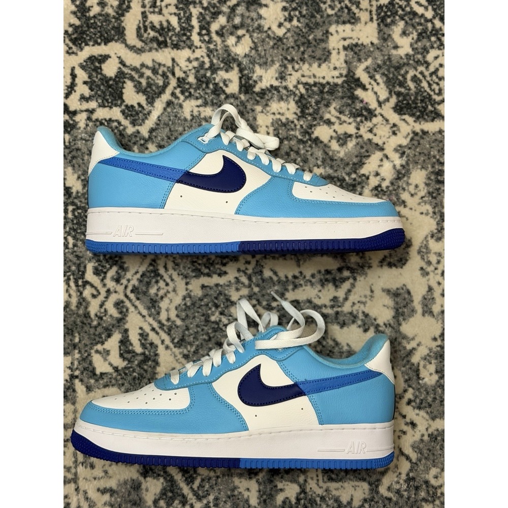 Nike Air Force 1 Low '07 LV8 Size 10.5 Men's Photo Blue DZ2522-100 Brand New